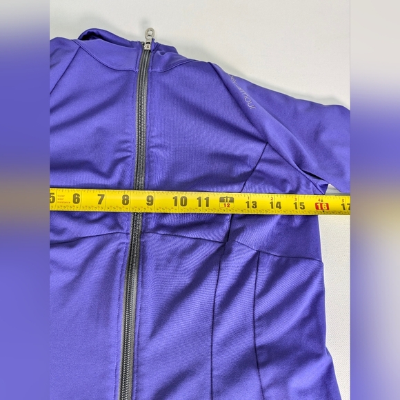 Under Armour Women's size Small Full Zip Jacket Purple Slim Fit Pockets Outdoor - Picture 9 of 11